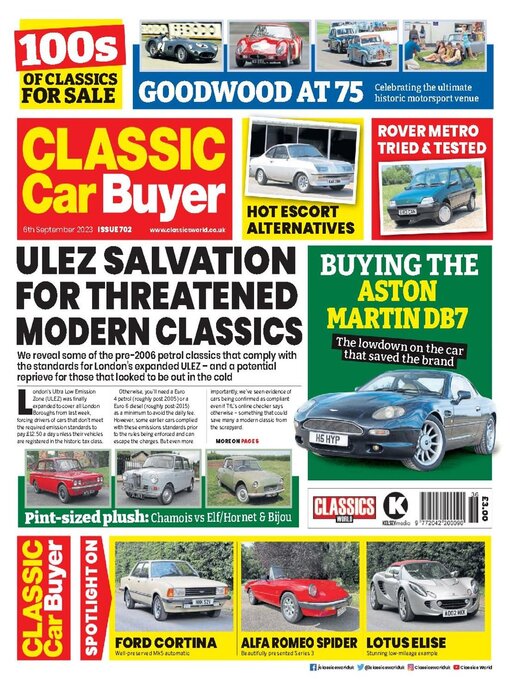 Kelsey Publishing Ltd作のClassic Car Buyerの作品詳細 - 貸出可能